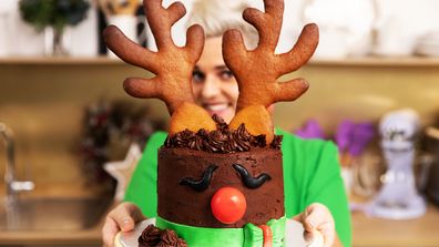Jane de Graaff's Rudolph cake for the kids (and the adults).