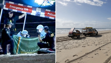 A baby was found washed up on a beach in Surfers Paradise in 2018