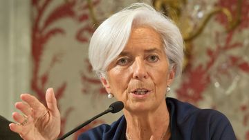 IMF Managing Director Christine Lagarde. (AAP)