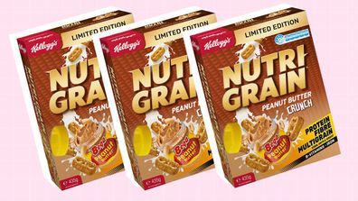 Kellogg&#x27;s Nutri-Grain Peanut Butter Crunch