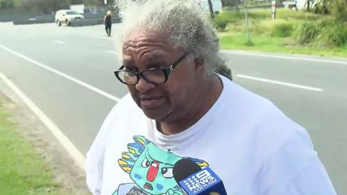 Aunty Pat said there would be another protest at Carrara Stadium this afternoon. (9NEWS)