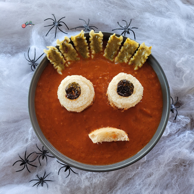 Jerilee Cardoz and Wiltshire's Halloween Monster Soup Bowl