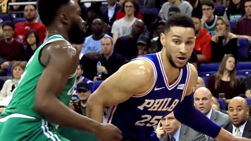 Simmons solid but Sixers blow it in London