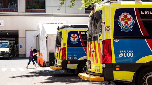 MELBOURNE, AUSTRALIA - JANUARY 11: A general view of the St. Vincent Hospital on January 11, 2022 in Melbourne, Australia. Demand for ambulance services in Victoria and NSW remains high as Australia continues to record new COVID-19 cases across the country, with patients experiencing delays as paramedics struggle to keep up with requests for help. (Photo by Diego Fedele/Getty Images)