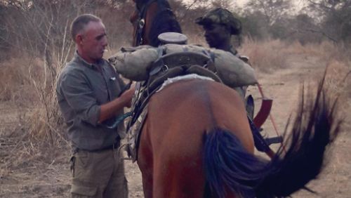 There are fears for a French-Australian veterinarian who has been kidnapped in Chad.
Dr Jerome Hugonot has been managing a conservation program for the Sahara oryx, a species of antelope that was once widespread across North Africa.