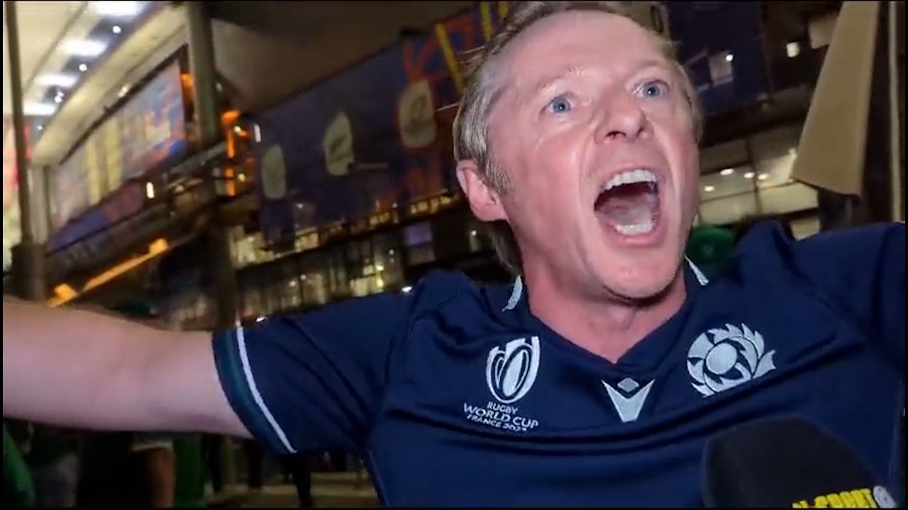 The Scottish fan&#x27;s interview has been viewed more than 7.5 million times.