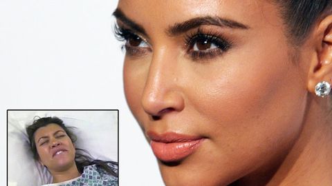 Kim Kardashian: 'I wouldn't give birth on TV like Kourtney!'
