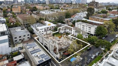 The half-finished South Yarra mansion Domain real estate property 
