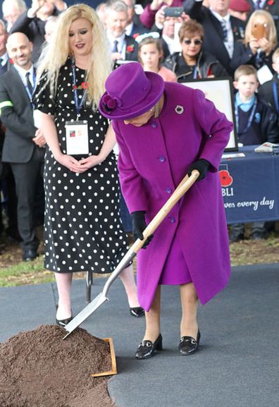 Queen Elizabeth visits the Royal British Legion Industries village in Kent 7
