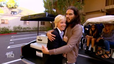 Liz Hayes will never forget her 2012 interview with Russell Brand.