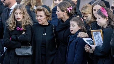 Princess Martha Louise Norway Ari Behn funeral emotional tribute