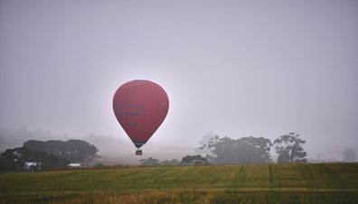 Hot air balloon Barossa Valley