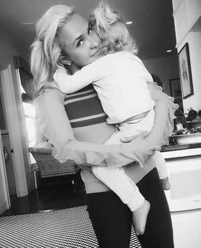 Hayden Panettiere and daughter Kaya.