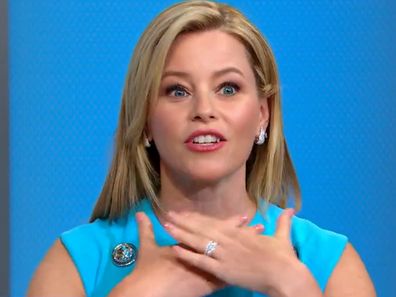 Elizabeth Banks details on set choking experience