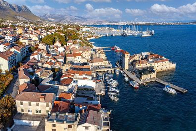 Kastel Gomilica on Croatia's coast is still dazzling in autumn.