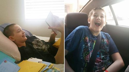 Thousands of birthday cards pour in for terminally ill teen