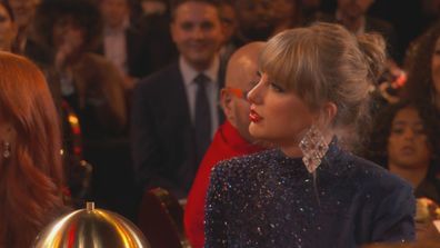Taylor Swift at the 2023 Grammys.