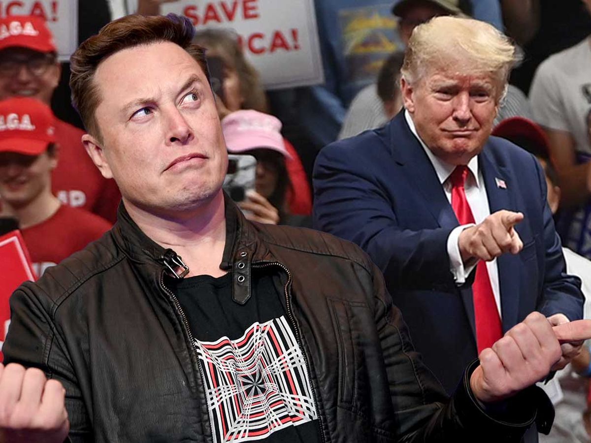 Elon Musk hits back at 'too old' Donald Trump