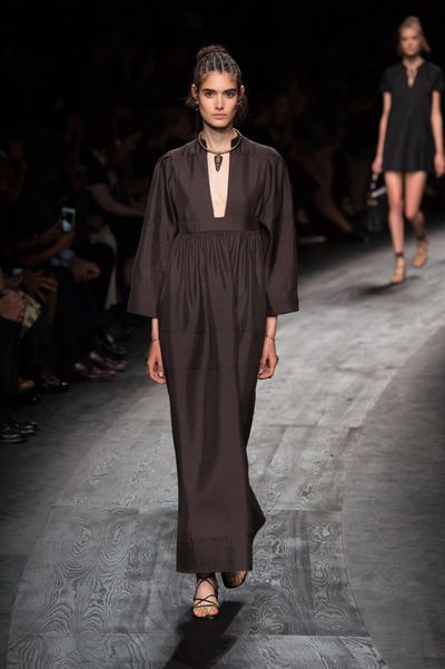 There were equal parts tenacity to tenderness in the beauty of Valentino's SS16 collection.