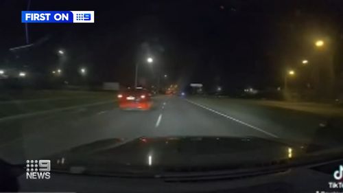 A suspected serial hoon has been arrested after allegedly reaching speeds of more than 260km/h on a busy Melbourne freeway.