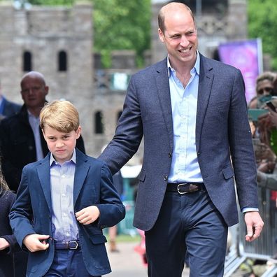 prince george visits eton