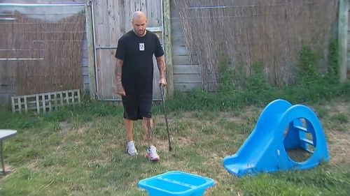 Josh defied his doctors and recovered to the point where he no longer needs a wheelchair. (9NEWS)
