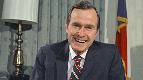 As the newly appointed United Nations Ambassador, George H. Bush in 1970.