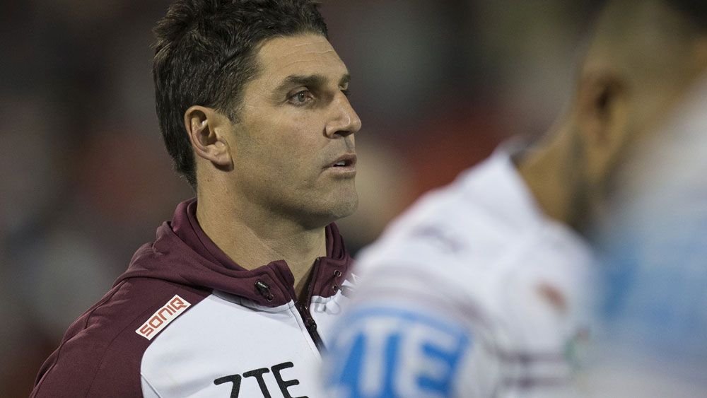 NRL: Manly coach Trent Barrett unloads on refs after loss to Penrith Panthers