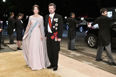 Princess Mary Japan gown