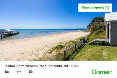 shed on vacant land luxury beachfront living victoria 17 million domain 