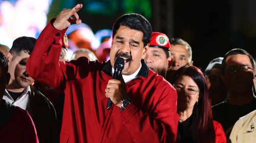 Venezuelan president Nicolas Maduro. (AFP)