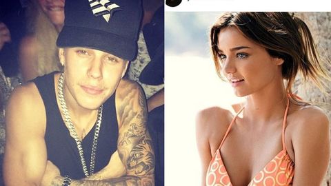 Justin Bieber posts shot of Miranda Kerr on Instagram after Orlando Bloom brawl video leaks