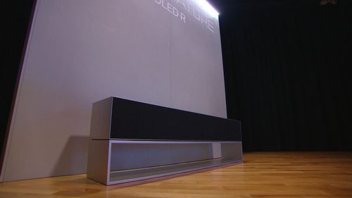 LG launches $130,000 rollable TV in Australia.