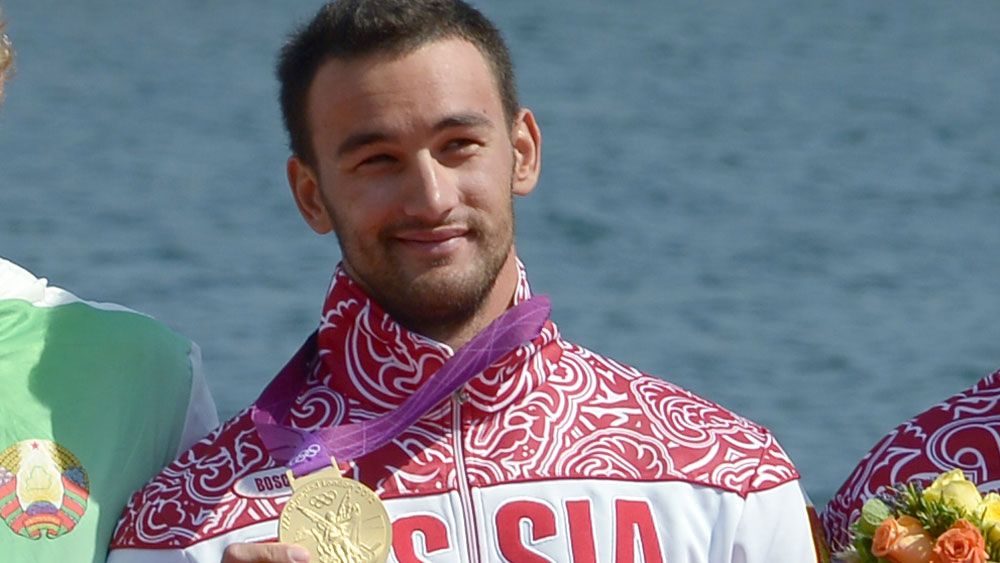 Alexander Dyachenko at the London Olympics. (AFP)