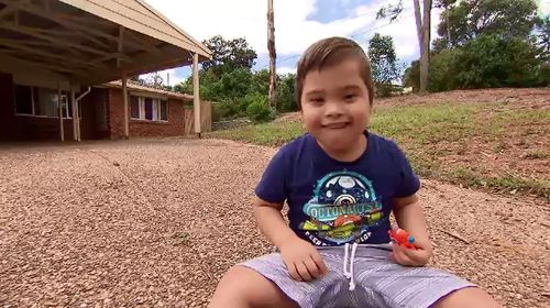 Divina's son, Victor, has Down syndrome.