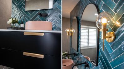 El'ise and Matt's renovation: A bold and eclectic master ensuite