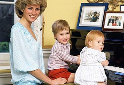 Princess Diana, Prince William and Prince Harry (Getty)