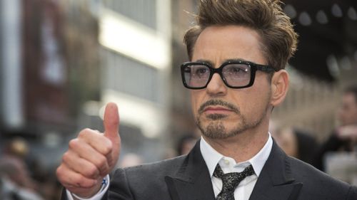 Iron Man actor Robert Downy Jr is first on the Forbes Hollywood Rich List. (AAP)