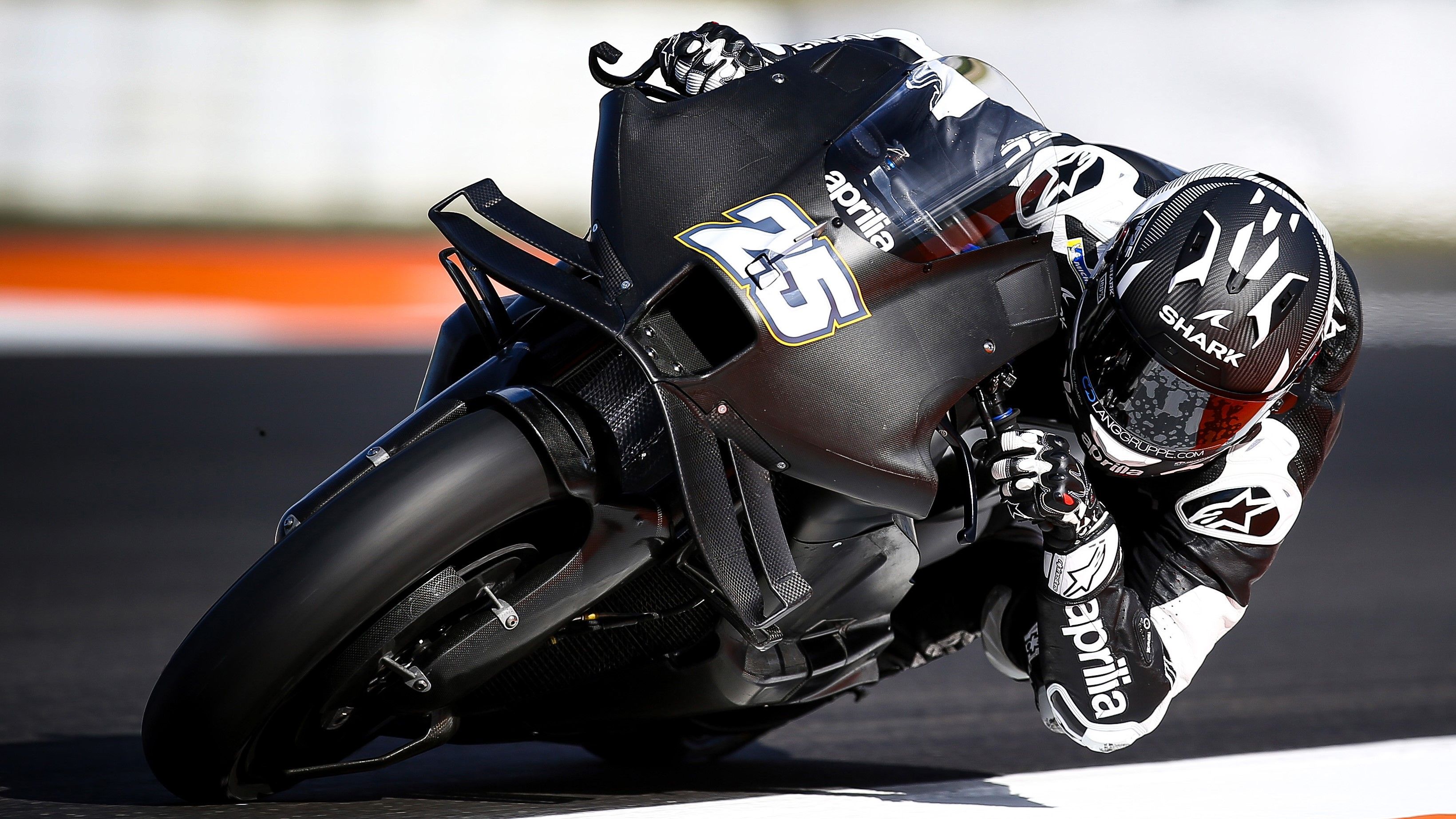 Raul Fernandez of Spain and RNF Racing in action on track during the MotoGP Test in Valencia at Ricardo Tormo Circuit.