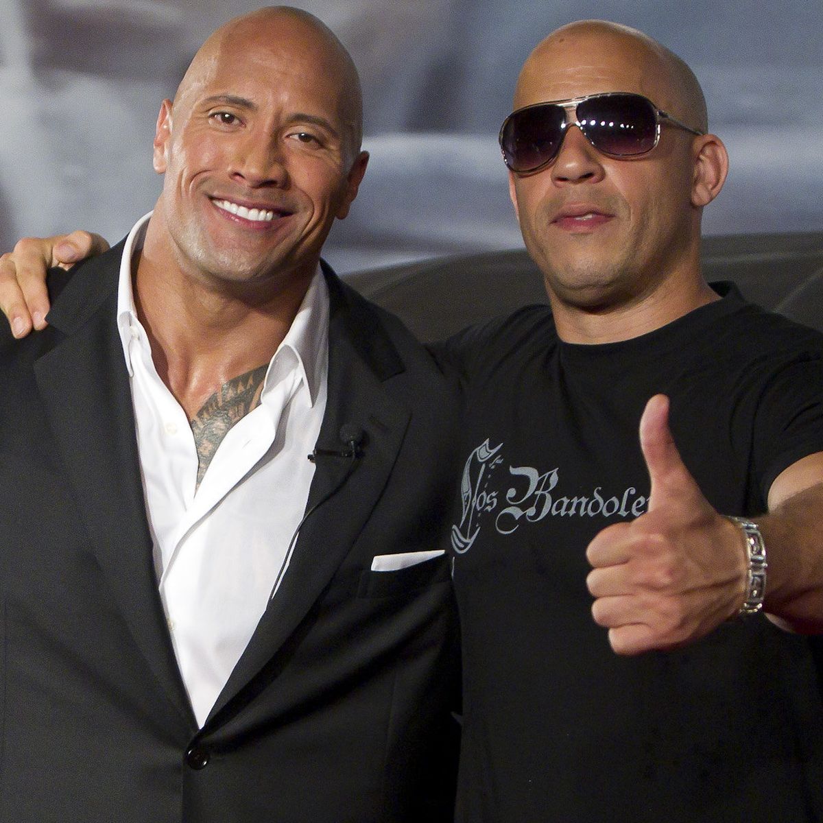 Qual é a origem do frio entre Dwayne 'The Rock' Johnson e Vin Diesel? Eles  chegaram a golpes? - Quora