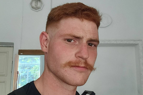 Australian man Caleb List, who signed up to fight for Ukraine's foreign legion.