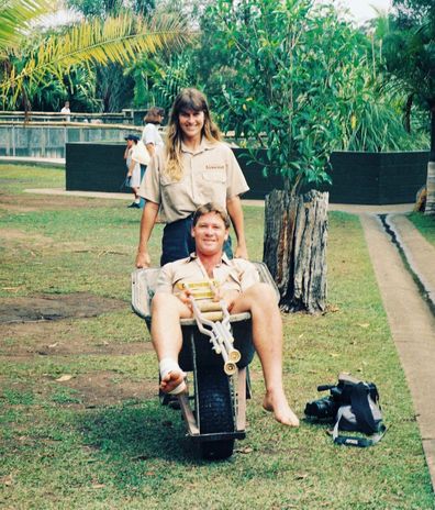 Robert Irwin, Steve Irwin, Terri Irwin