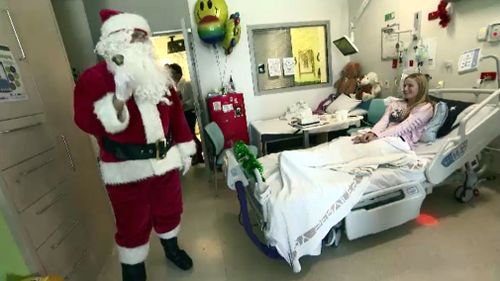 Queensland Police Children's Hospital toy run