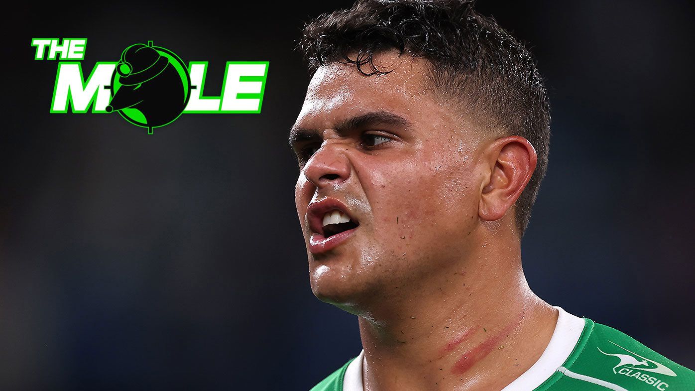 South Sydney Rabbitohs star Latrell Mitchell was frustrated after losing to the Roosters
