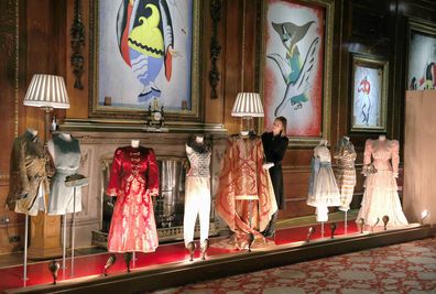 Christmas display at Windsor Castle