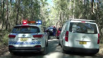 Police have blocked off access roads inside the Yarratt State forest while the investigation is underway.