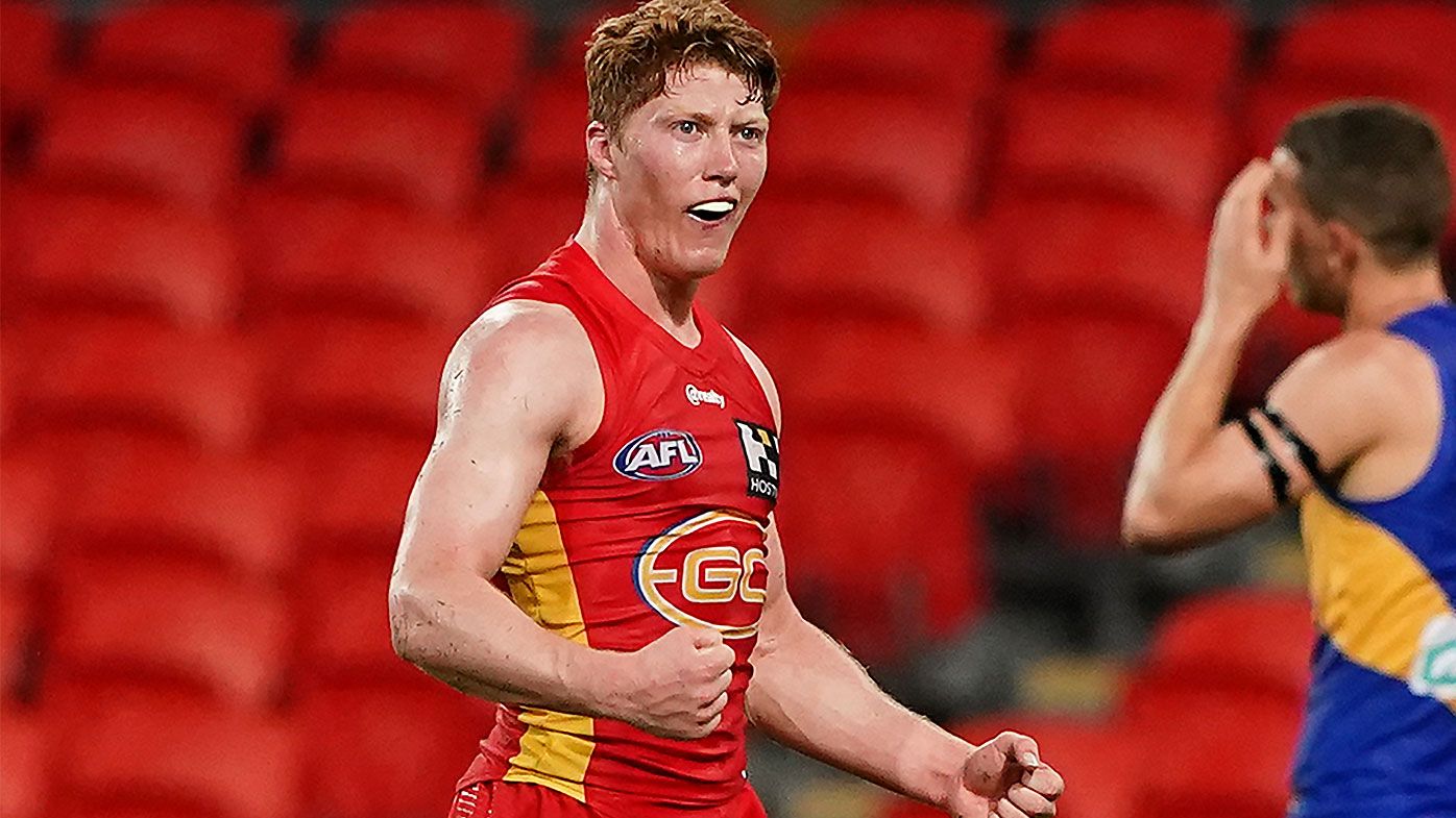 Gold Coast Suns star Matt Rowell claims AFL Rising Star nomination for Round 2