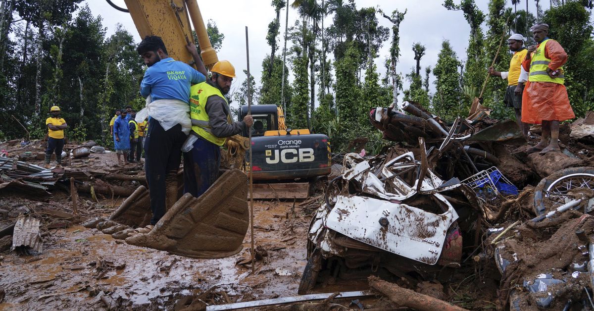 India landslides: Hope of finding more survivors fade with 180 still ...