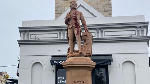 New South Wales police are investigating after a Captain Cook statue was vandalised in Sydney's eastern suburbs. The statue which is on the corner of Belmore Road and Avoca Streets in Randwick was vandalised earlier this month.
