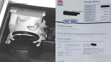 Woman fined for driving with Bluey phone.